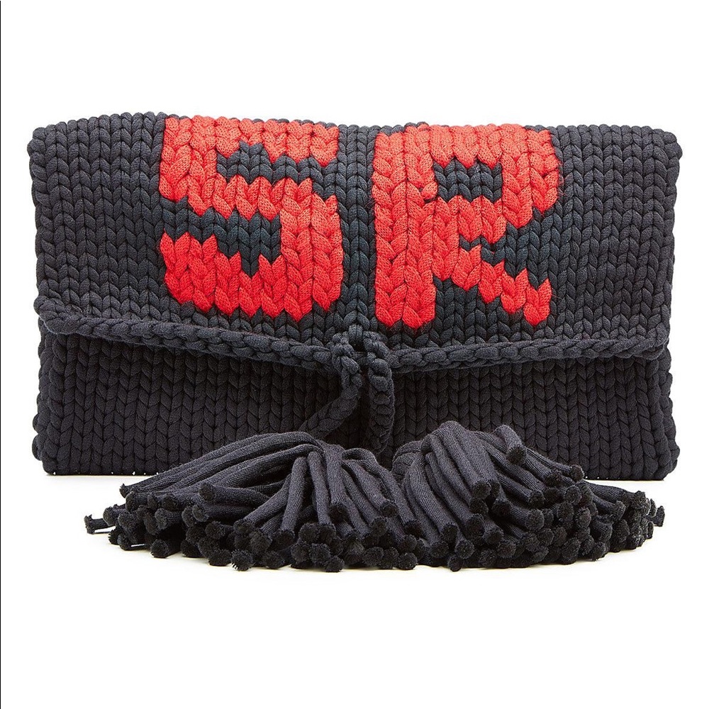 Sonia Rykiel Knitted clutch NWT